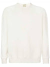 Garment Dyed Cotton Jersey Sweatshirt White - TEN C - BALAAN 3