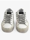 Hi Star White Metallic Silver Heel Tab Sneakers - GOLDEN GOOSE - BALAAN 4