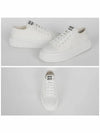 Denim Low Top Sneakers White - MIU MIU - BALAAN 3