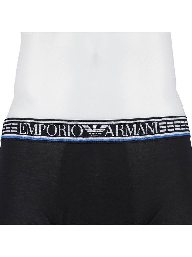 Logo Band Briefs 3 Pack Black - EMPORIO ARMANI - BALAAN 6