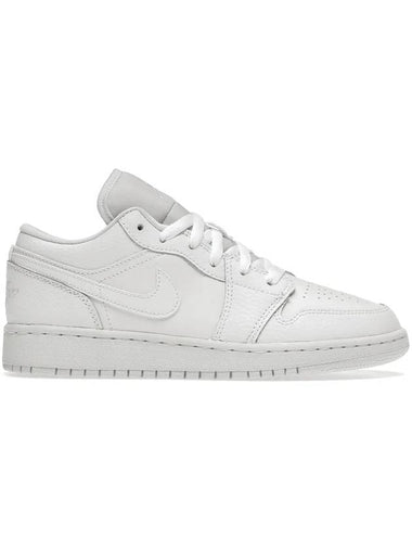 Air Jordan 1 Low Triple Low Top Sneakers White - NIKE - BALAAN 1