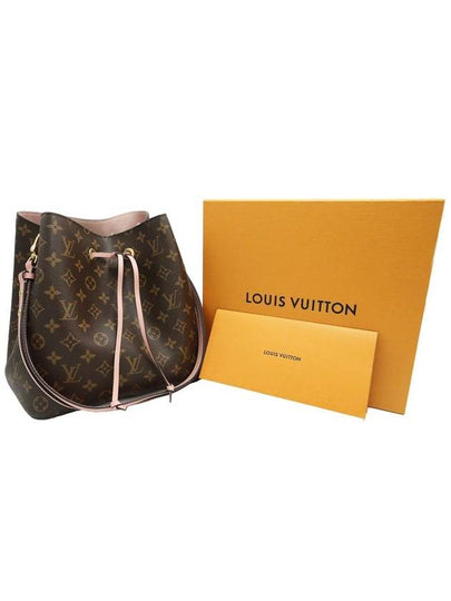 Women s Shoulder Bag Louis Vuitton M44022 Monogram Canvas Rose Powder Pink Neo Noe Bucket 2way - LOUIS VUITTON - BALAAN 2