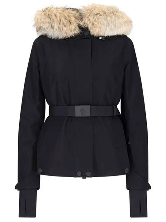 LAPLANCE Coyote Fur Hood Goose Down Padded Jumper 1A00004 596TD 999 - MONCLER - BALAAN 2