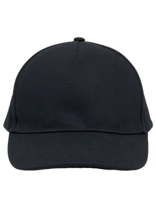 Back Logo Ball Cap Black Hat - PALM ANGELS - BALAAN 1