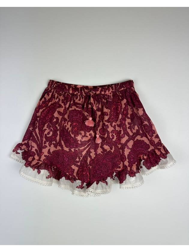 Kids TIGGY FLIP Shorts 5501ATIG Pink Peach Paisley Girls 6Y - ZIMMERMANN - BALAAN 1