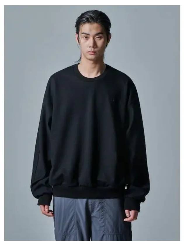 Core Essentials Jersey Sweatshirt Black Domestic Product GM0024060337421 - JUUN.J - BALAAN 1