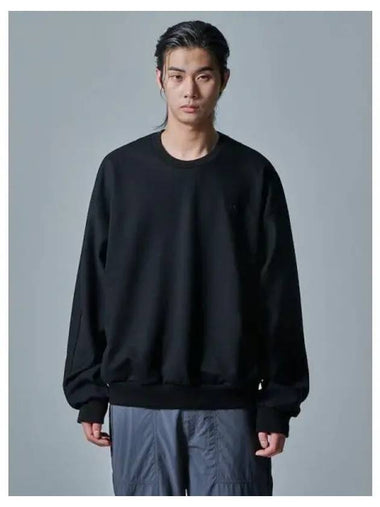 Core Essentials Jersey Sweatshirt Black Domestic Product GM0024060337421 - JUUN.J - BALAAN 1