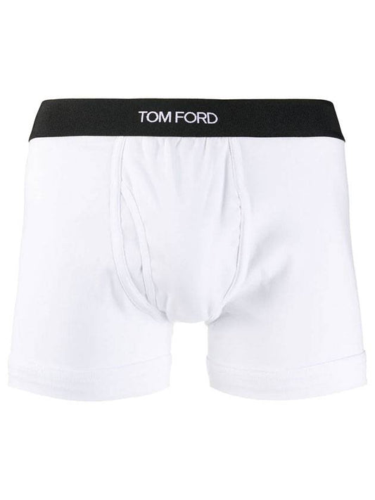 Men's Classic Fit Boxer Briefs White - TOM FORD - BALAAN.