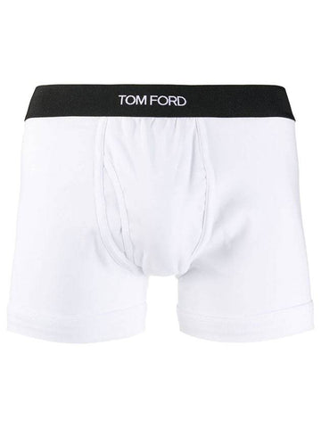 Men's Classic Fit Boxer Briefs White - TOM FORD - BALAAN 1