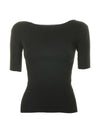 Soraia Knit Top Black - MAX MARA - BALAAN 1