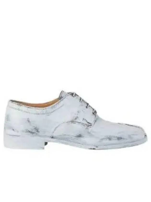 Paint Tabi Lace Up Derby White - MAISON MARGIELA - BALAAN 2