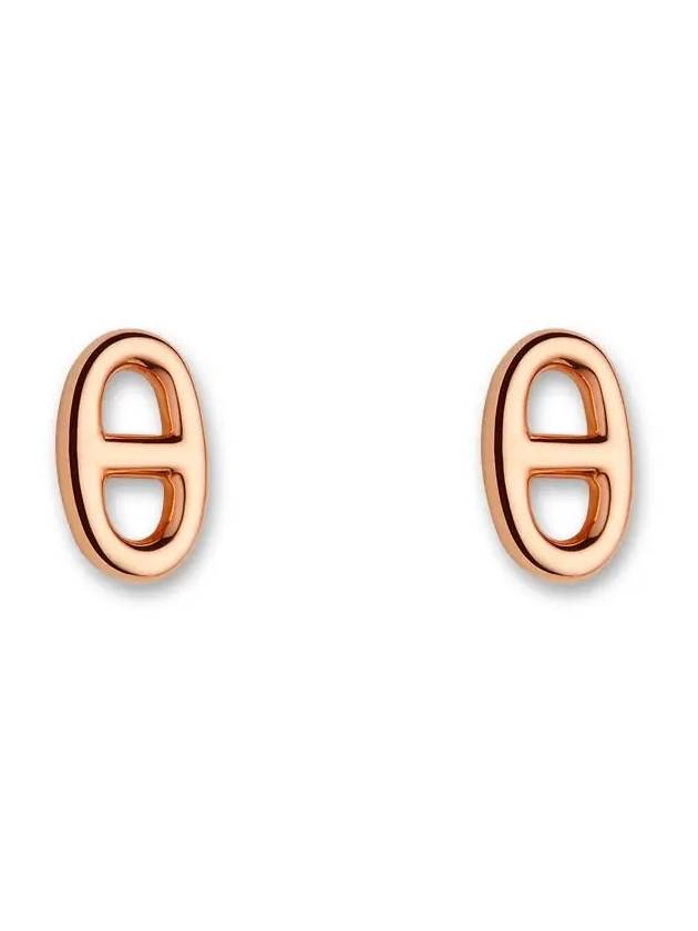 Chaine D Ancre  Earrings Rose Gold - HERMES - BALAAN 2