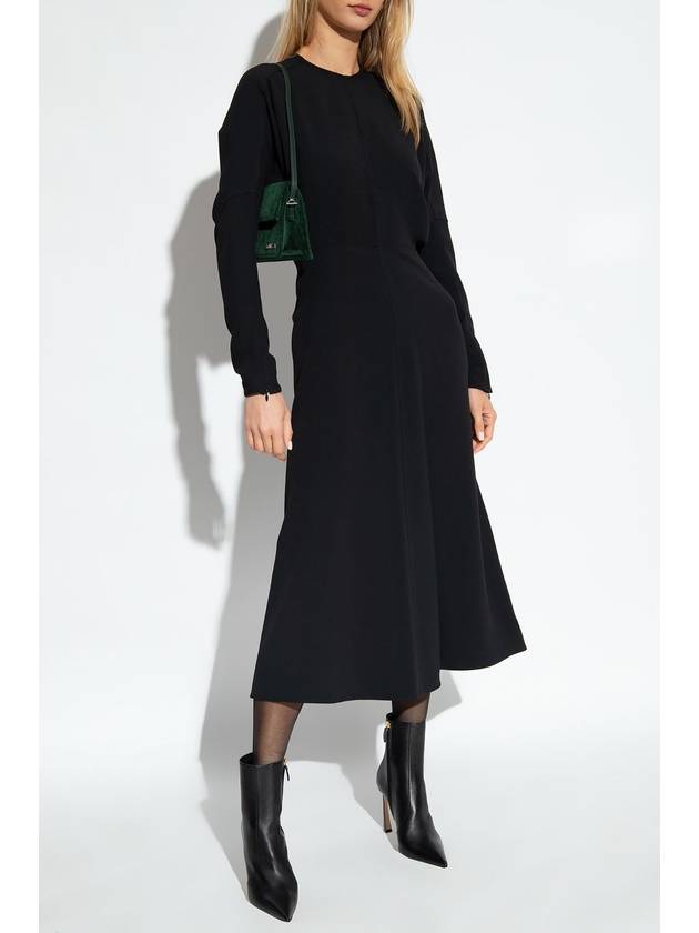 Victoria Beckham Dress With Long Sleeves, Women's, Black - VICTORIA BECKHAM - BALAAN 2