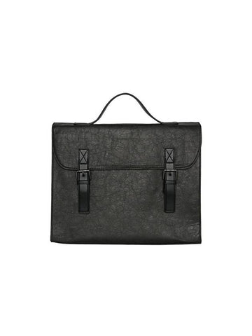 Gotham Satchel Briefcase Black - WALLAROO - BALAAN 1