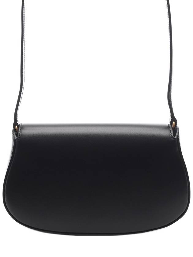 Voltaire Box Half-moon Shoulder Bag Black - SAINT LAURENT - BALAAN 5