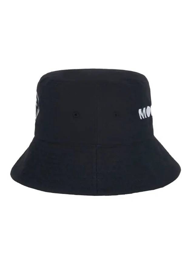 BIRDIE & SMILE Bucket Hat BLACK - MONBIRDIE GOLF - BALAAN 1