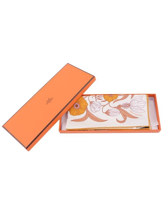 Precious Paradise Silk Scarf 45 Cream - HERMES - BALAAN 3