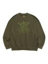 Heritage Emblem Logo Sweatshirts Khaki - OGARP - BALAAN 2