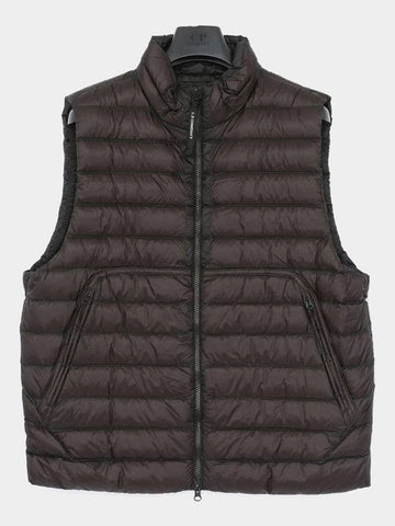 D.D. Shell Lens Down Vest Black - CP COMPANY - BALAAN 1