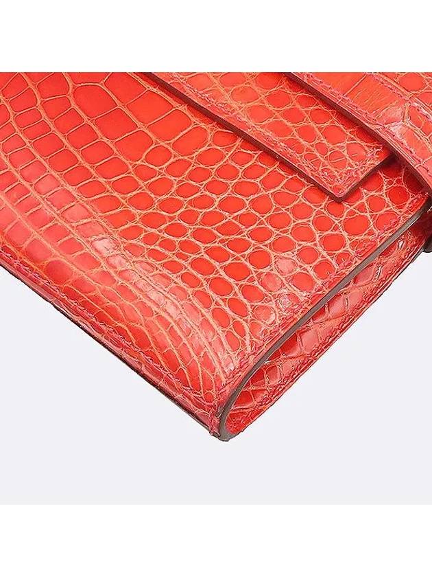 Crocodile long wallet - HERMES - BALAAN 4