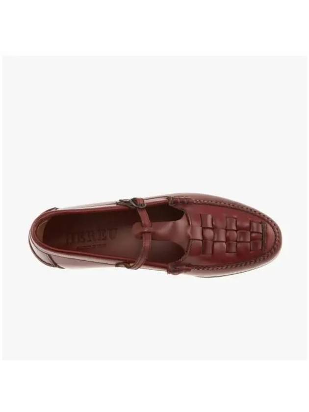 Women's Maqueda T-Bar Loafers Brown - HEREU - BALAAN 4