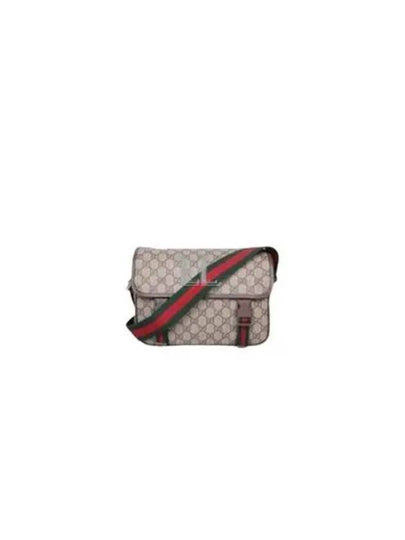 Ophidia GG Messenger Bag Beige Ebony - GUCCI - BALAAN 2