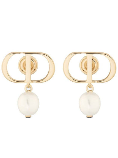 Women's Petit CD Earrings Gold - DIOR - BALAAN 2