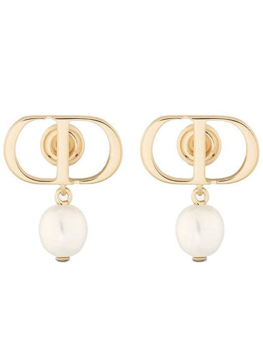 Women's Petit CD Earrings Gold - DIOR - BALAAN.