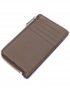 Anagram Coin Card Wallet Gray Brown - LOEWE - BALAAN.