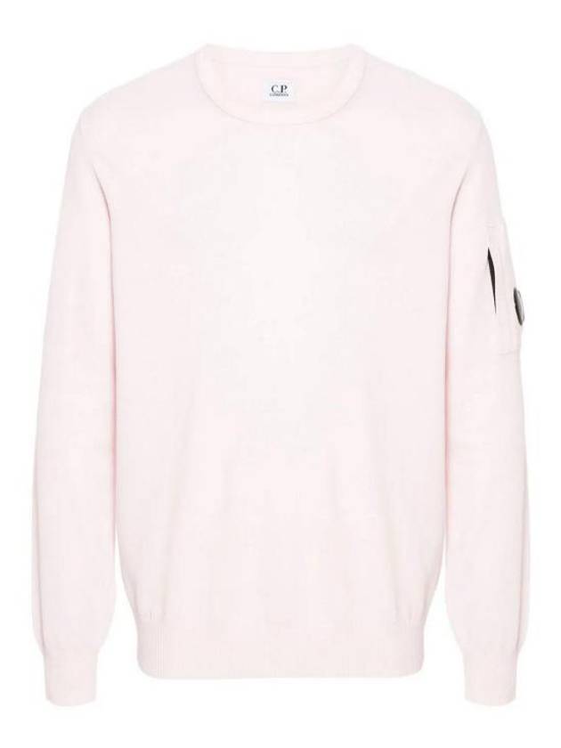 Cotton Crepe Knit Top Pink - CP COMPANY - BALAAN 2