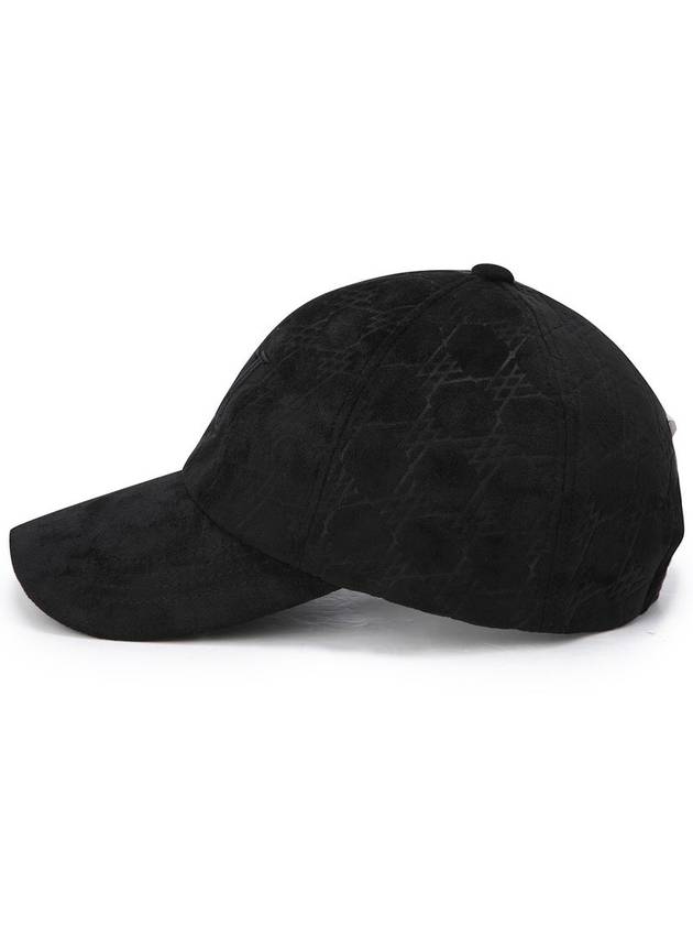 Official U MONOGRAM SUEDE BALLCAP BK - ANEWGOLF - BALAAN 3