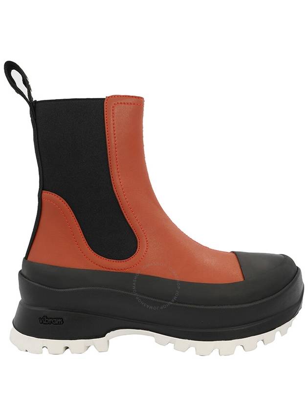 Trace Chelsea Boots Red Black - STELLA MCCARTNEY - BALAAN 2