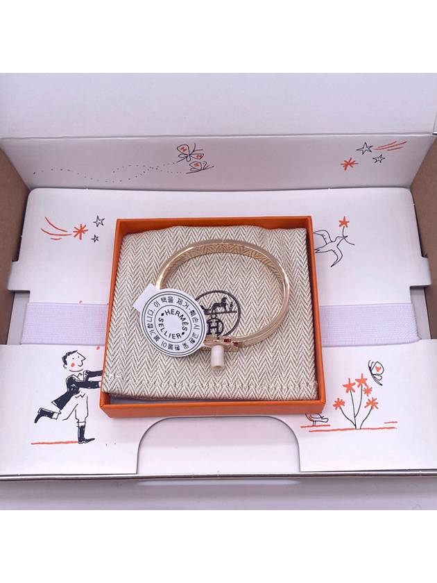 Mini Click Kelly Bracelet Rose Gold - HERMES - BALAAN 5