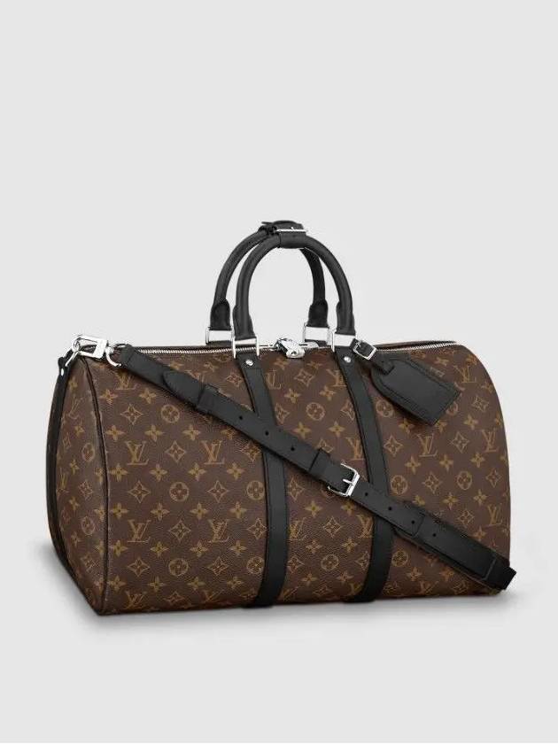 Keepall Bandouliere 45 Monogram Macassar Duffel Bag Brown - LOUIS VUITTON - BALAAN 2