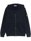 Stone Island Hooded Sweatshirt 811563341 V0120 Blue - STONE ISLAND - BALAAN 2