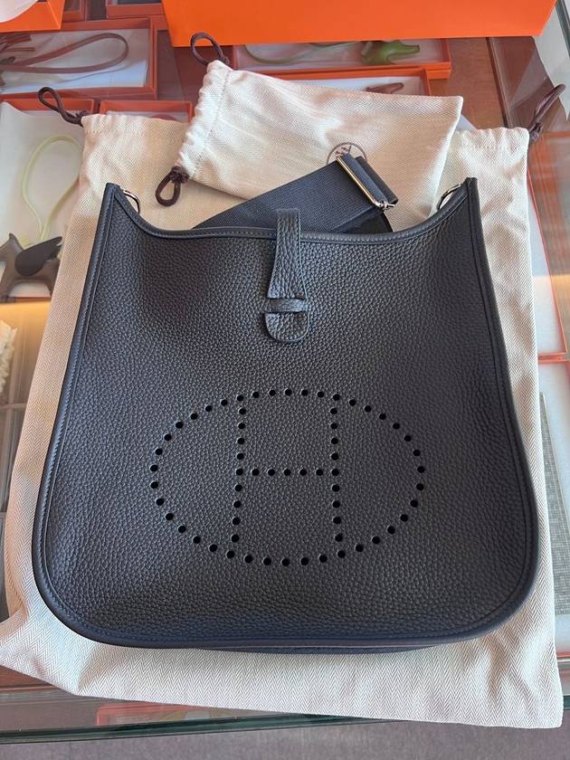 Evelyne  III 29 Cross Bag Black - HERMES - BALAAN 2