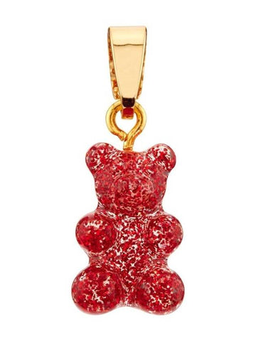 Nostalgia Bear Pendant Red Velvet - CRYSTAL HAZE - BALAAN 1