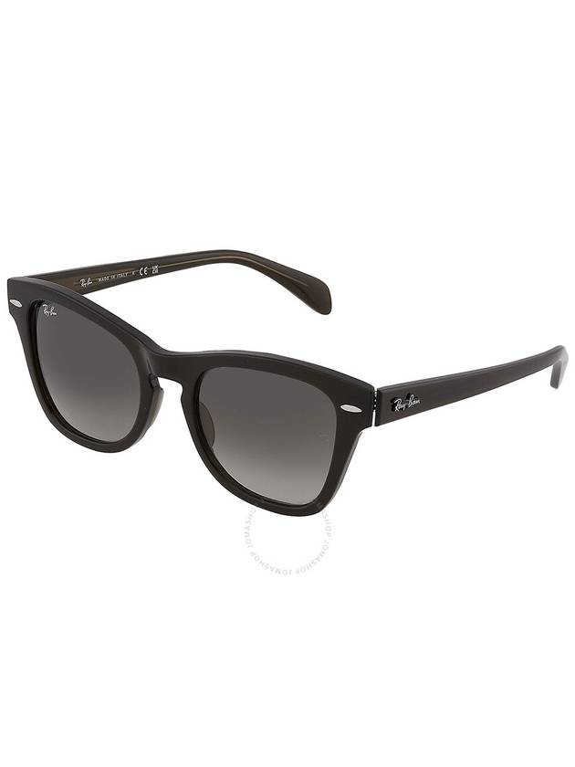 Ray Ban Grey Gradient Square Unisex Sunglasses RB0707S 664271 53 - RAY-BAN - BALAAN 3