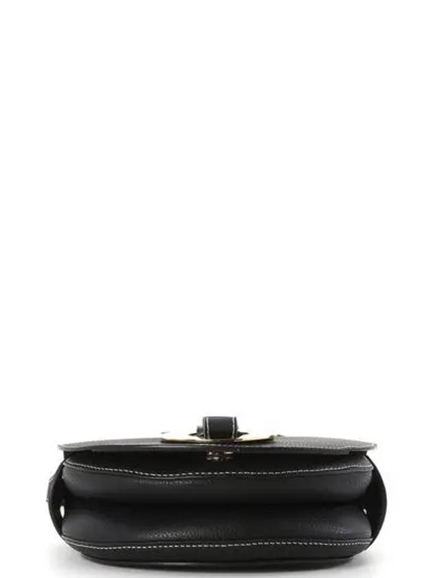 Daryl Small Saddle Shoulder Bag Black - CHLOE - BALAAN.