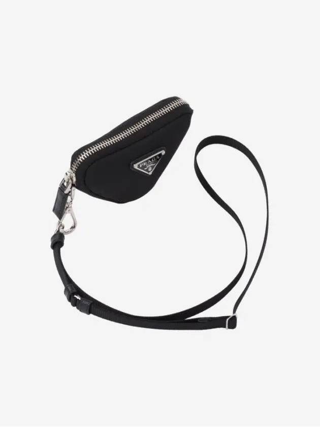 Re-Nylon Mini Pouch Bag Black - PRADA - BALAAN 3