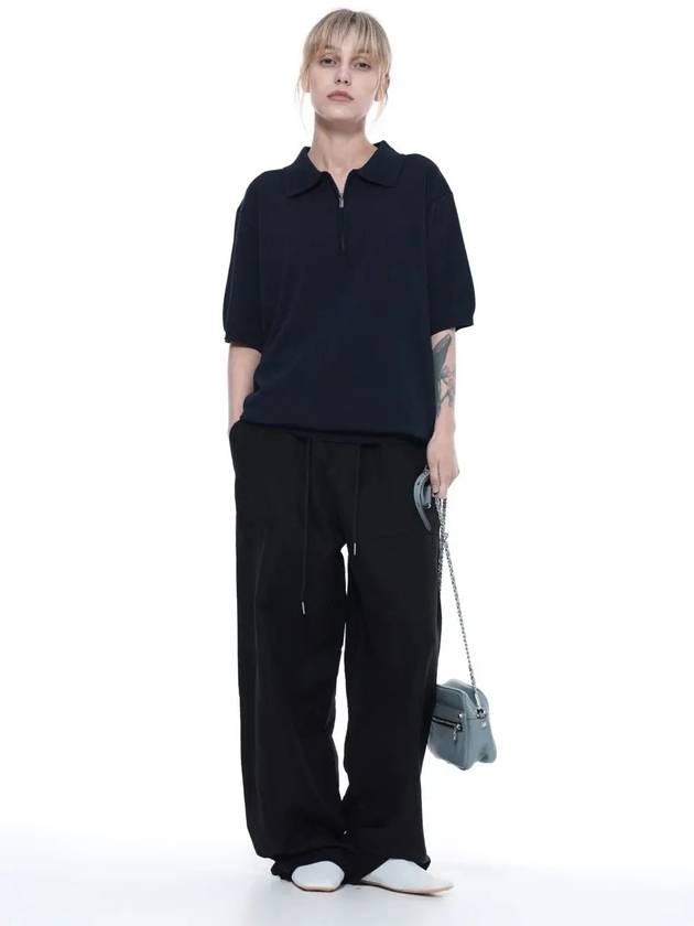 LSSWP BK Linen Slit String Wide Pants Black - CHANCE'S NOI - BALAAN 4