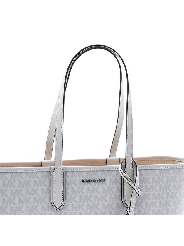 Eliza Logo Print Large Tote Bag White - MICHAEL KORS - BALAAN 10