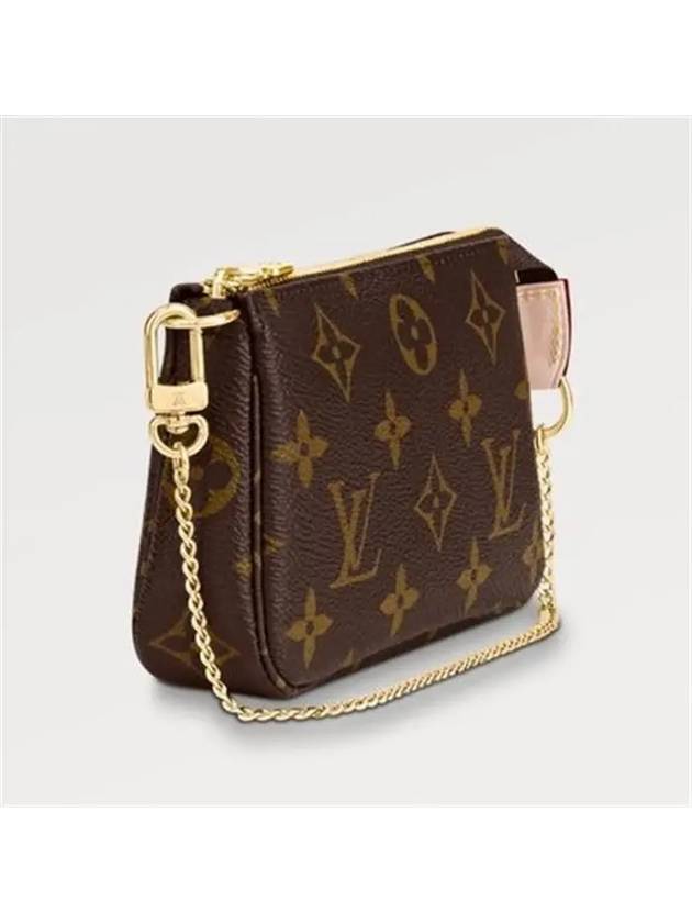 Monogram Mini Pochette Shoulder Bag Brown - LOUIS VUITTON - BALAAN 5