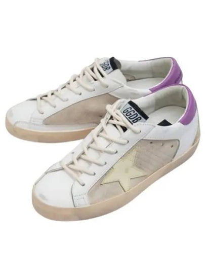 Purple Tab Superstar Low Top Sneakers White - GOLDEN GOOSE - BALAAN 2