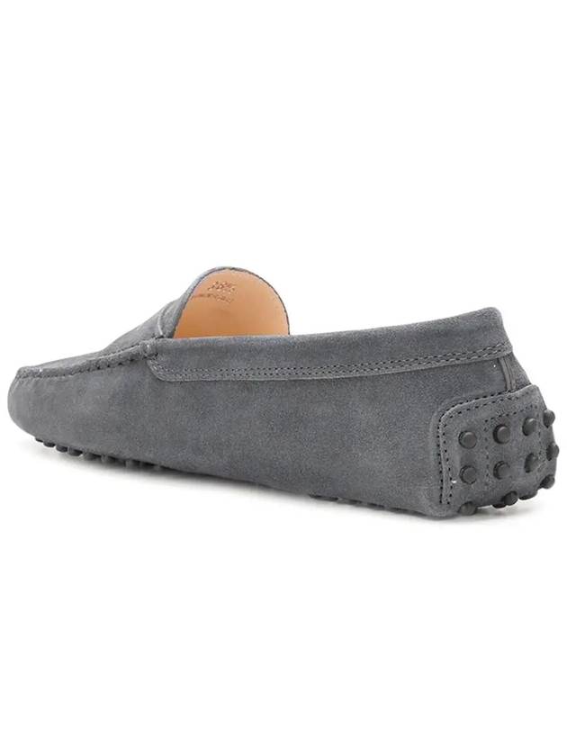 Gommino Suede Driving Shoes Dark Grey - TOD'S - BALAAN 4