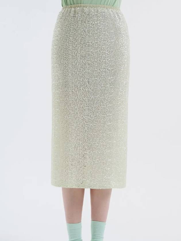 2.5mm sequin skirt light green 0100 - VOYONN - BALAAN 5