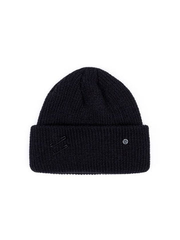 BBD Signature Custom Short Beanie Black - BLACKBLOND - BALAAN 1