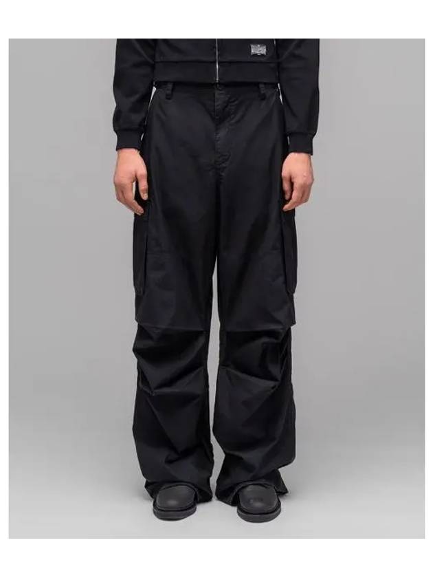 M Overtime Cargo Pants Black - 032C - BALAAN 1