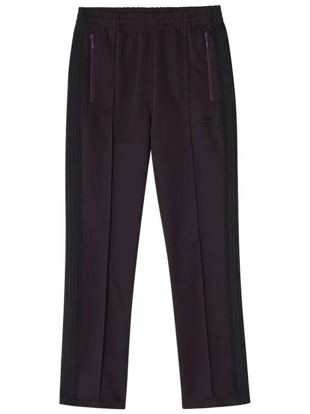 Narrow Track Pants Dark Purple - NEEDLES - BALAAN 3