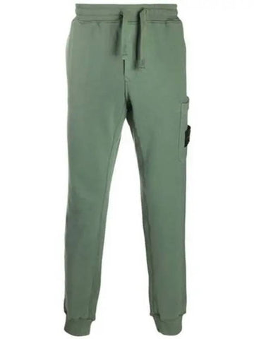 731564520 V0055 Wafan Patch Training Cargo Pants Green Men s TLS 271023 - STONE ISLAND - BALAAN 1